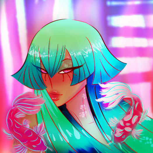ruka from nanbaka